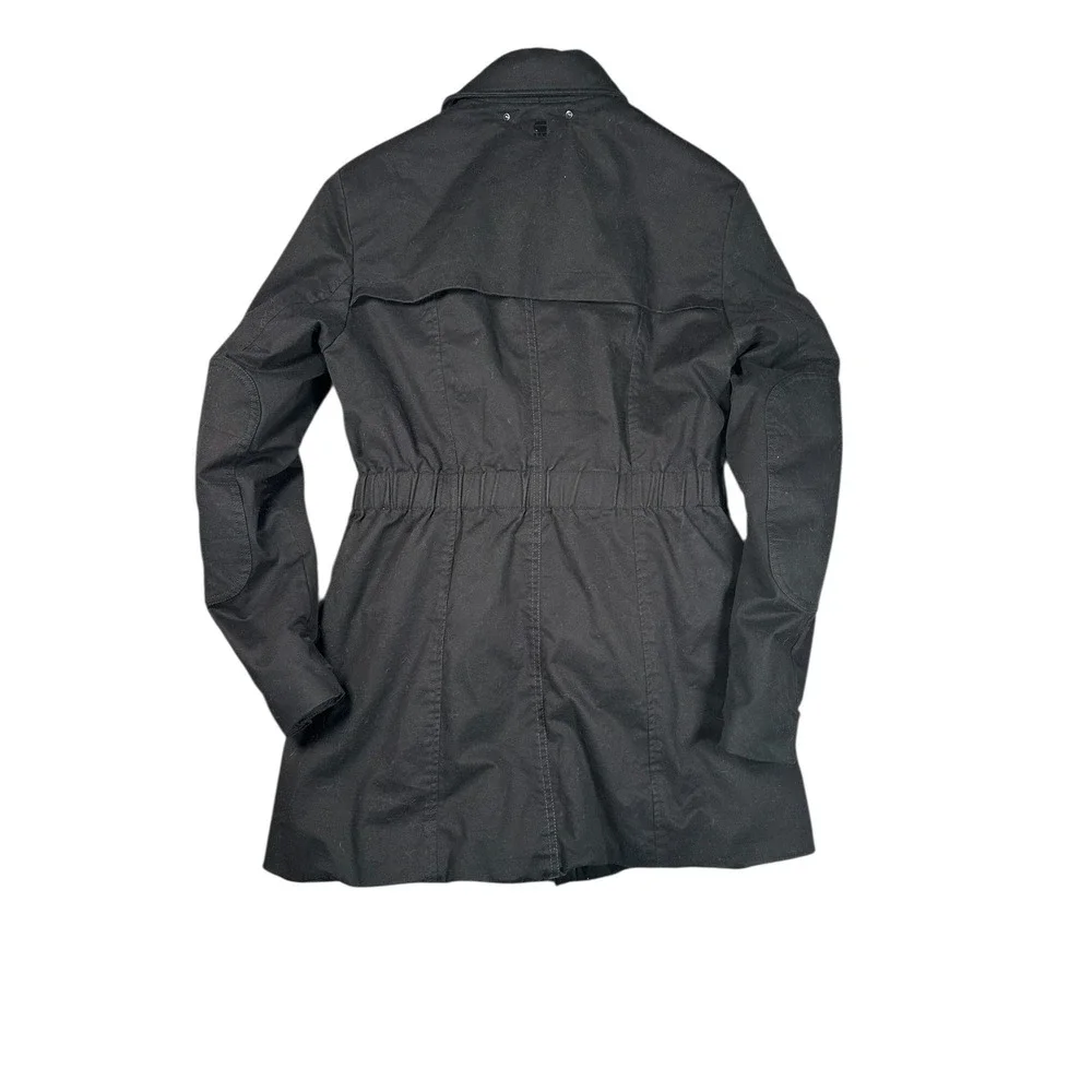 G-Star Raw Minor Hunting Slim Trench Coat S Black Water Repellent Utility Tech